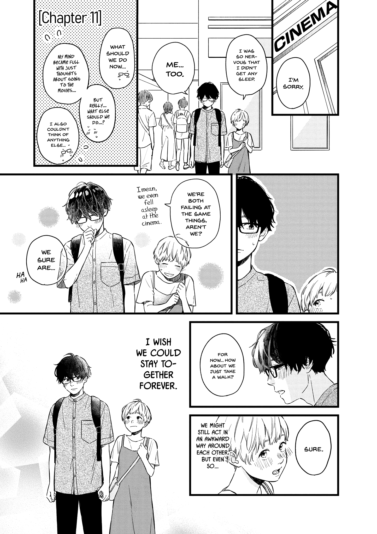 Hajimete Koibito ga Dekimashita. chapter 11 - page 1