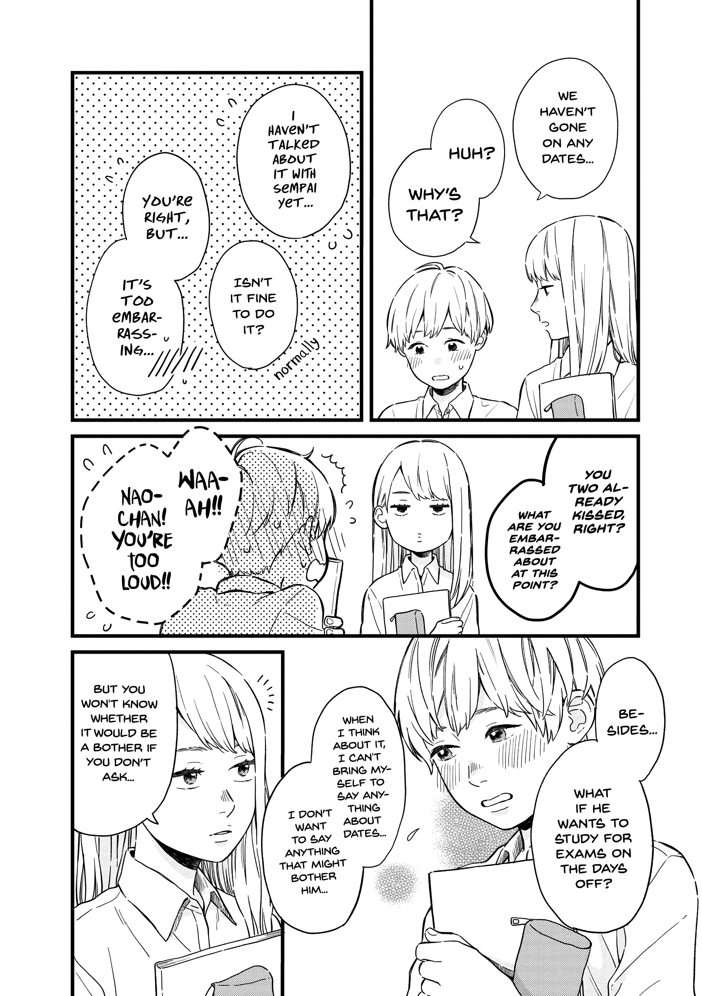 Hajimete Koibito ga Dekimashita. chapter 9 - page 2