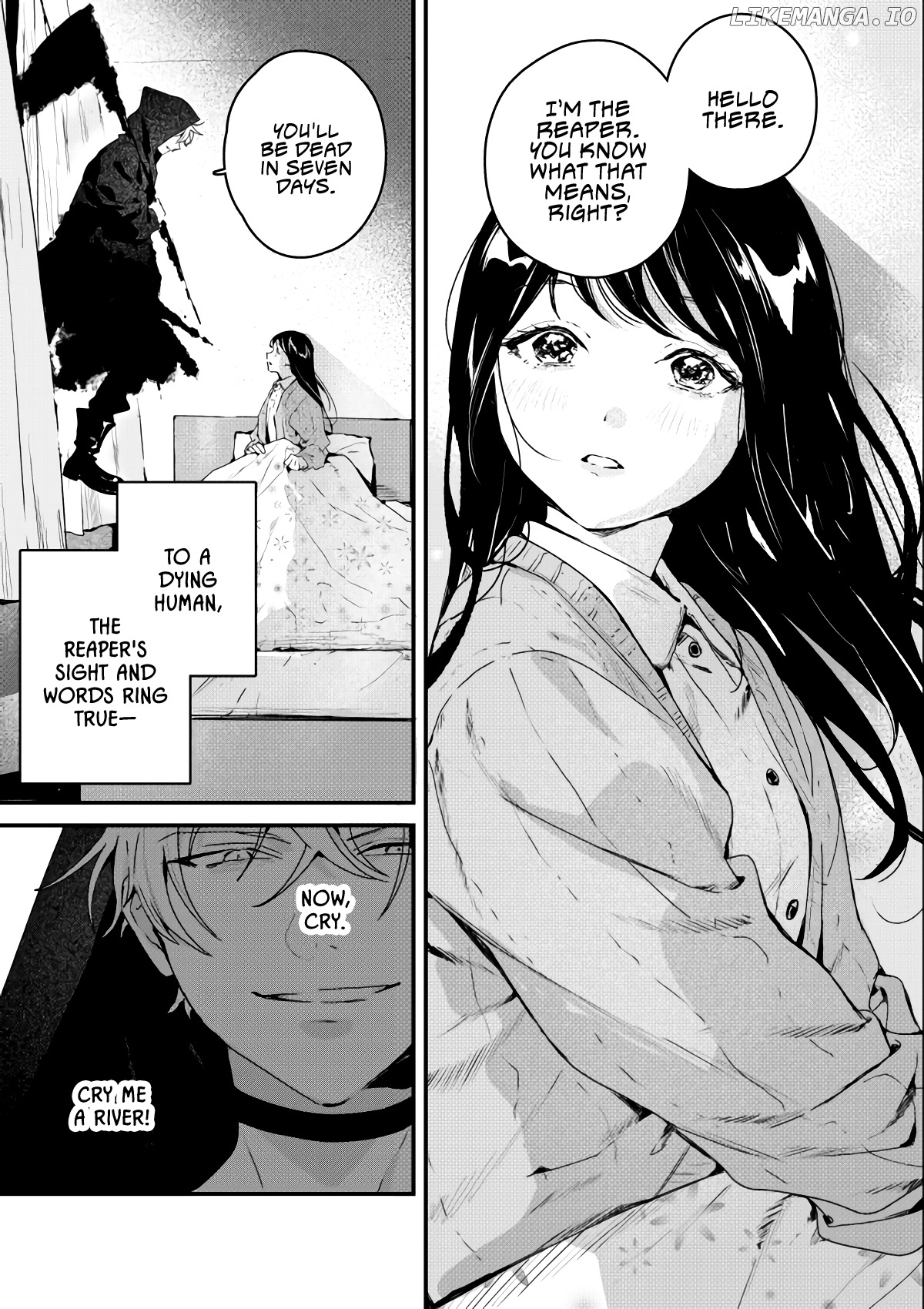 A Story About The Reaper and a High School Girl Who Will Die in 7 Days chapter 1 - page 3