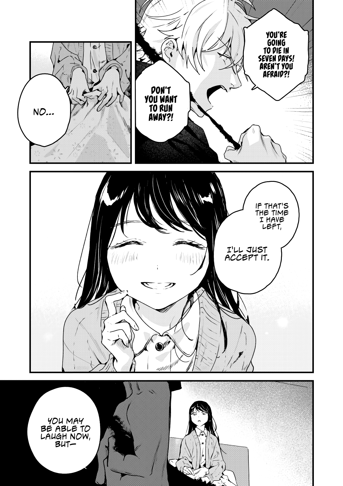 A Story About The Reaper and a High School Girl Who Will Die in 7 Days chapter 1 - page 5