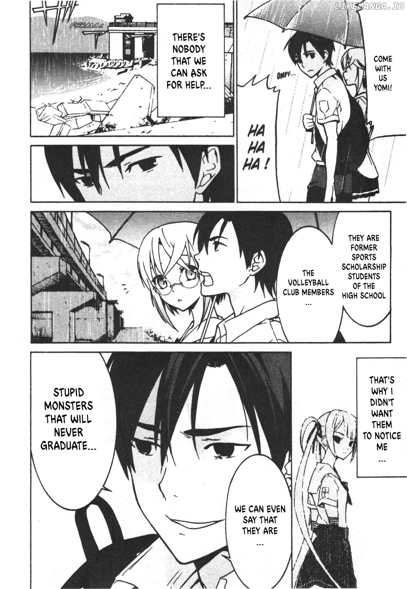 A Story About The Reaper and a High School Girl Who Will Die in 7 Days chapter 6 - page 10