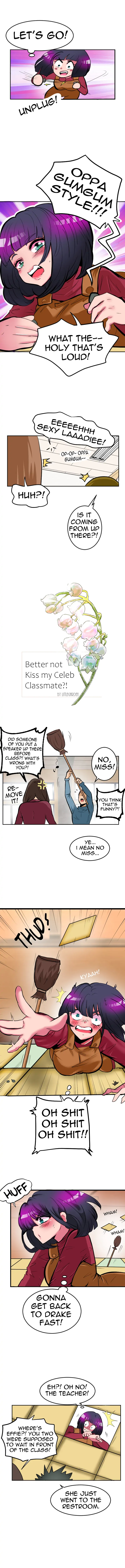 Better not Kiss my Celeb Classmate?! Chapter 15 - page 1