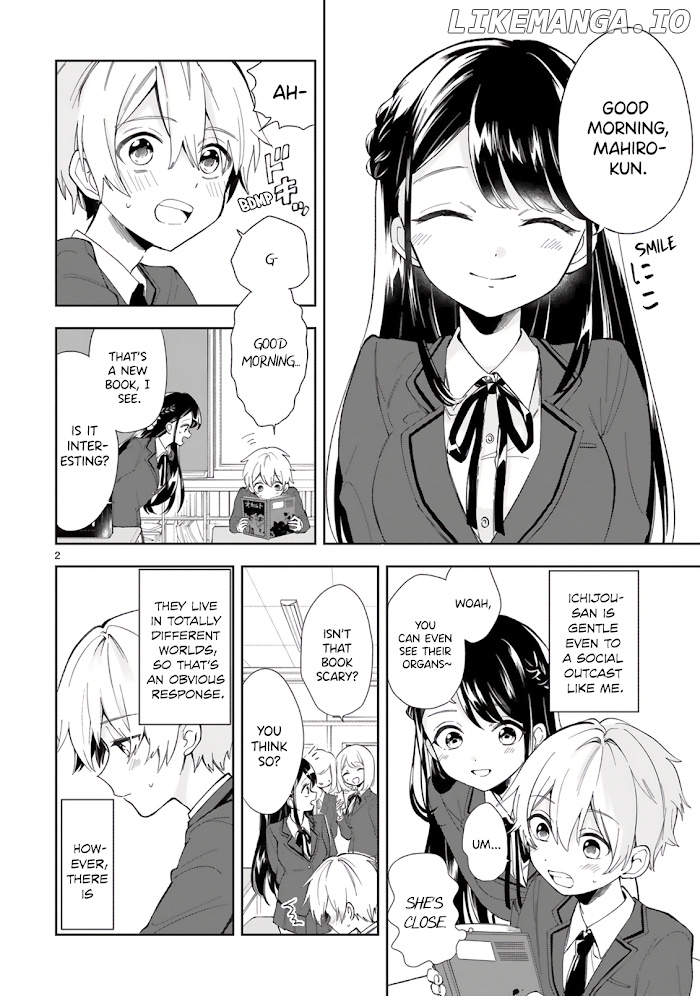 Ichijou-San Wa Kao Ni Deyasui chapter 0.1 - page 4