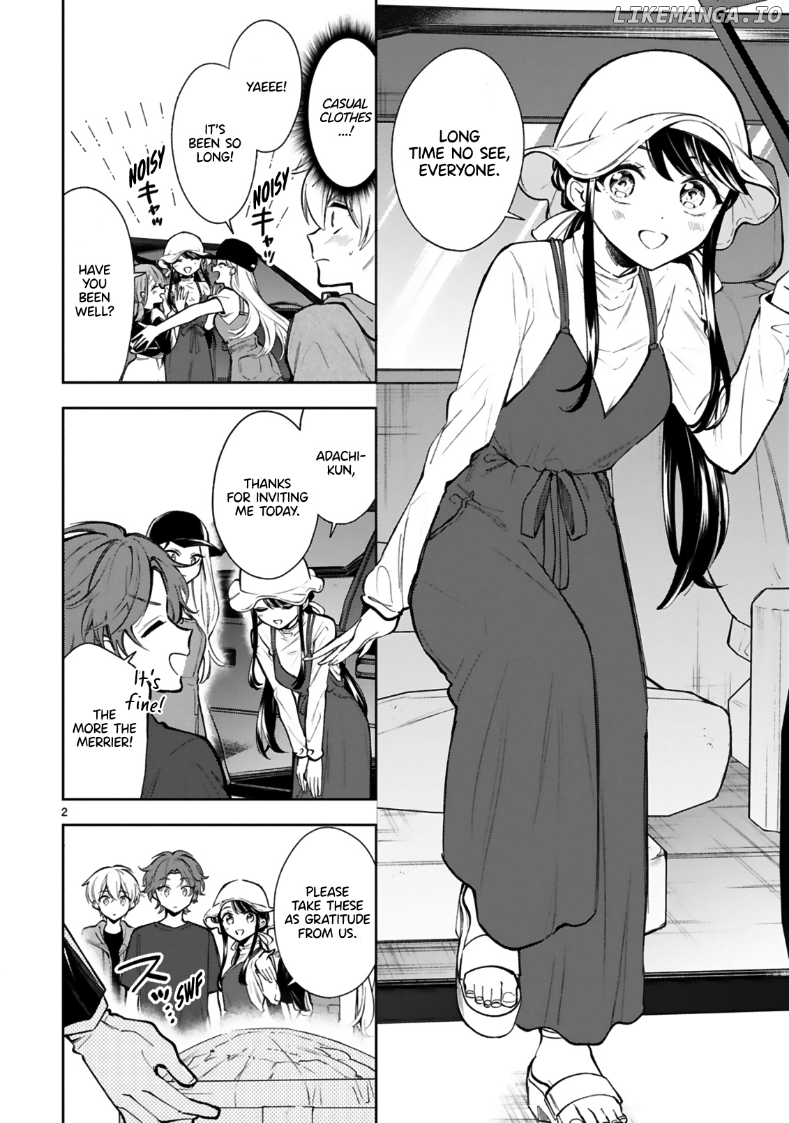 Ichijou-San Wa Kao Ni Deyasui chapter 19 - page 2