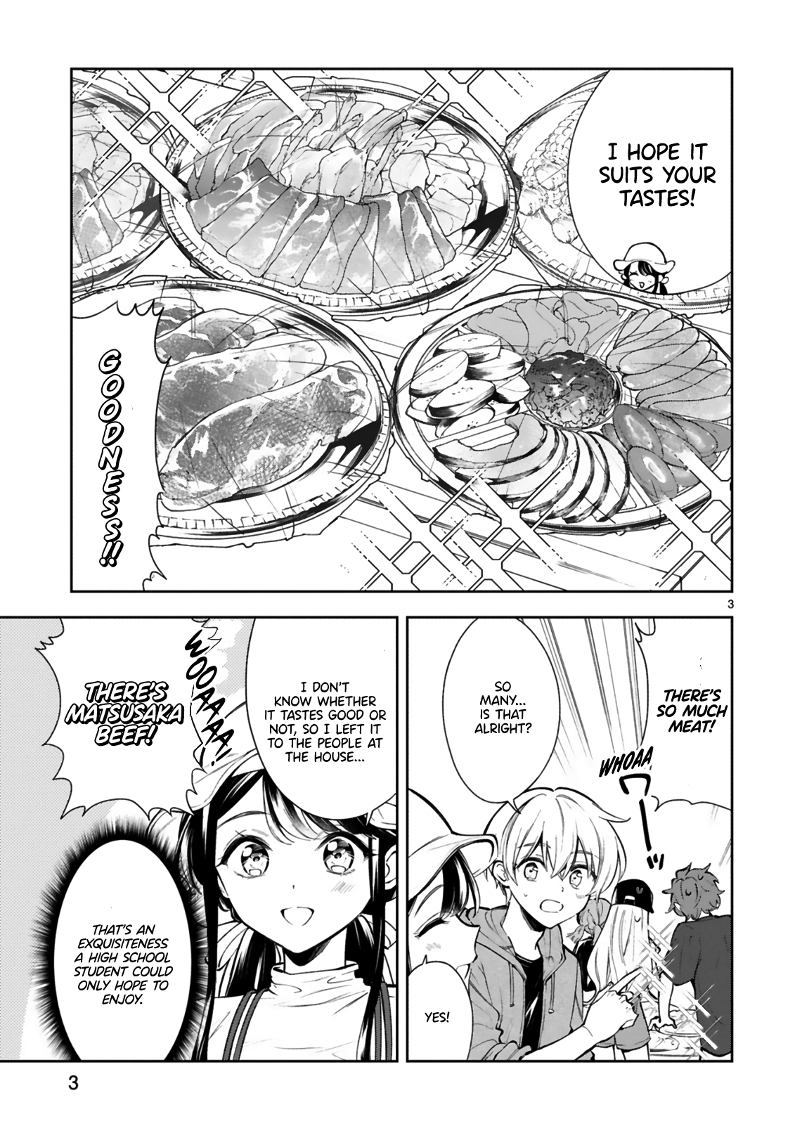 Ichijou-San Wa Kao Ni Deyasui chapter 19 - page 3
