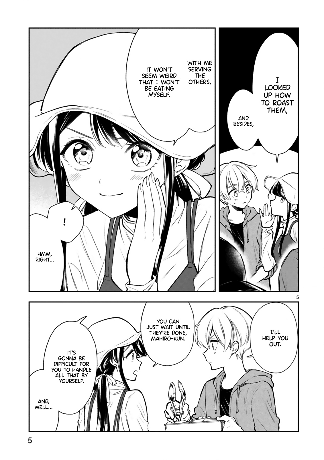Ichijou-San Wa Kao Ni Deyasui chapter 19 - page 5
