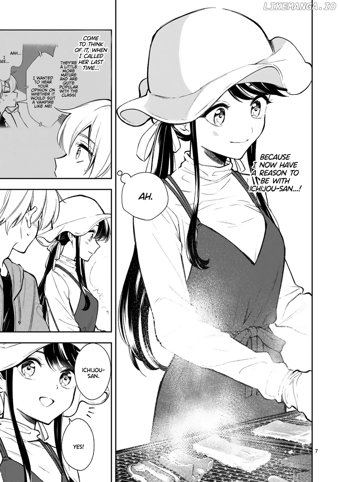 Ichijou-San Wa Kao Ni Deyasui chapter 19 - page 7