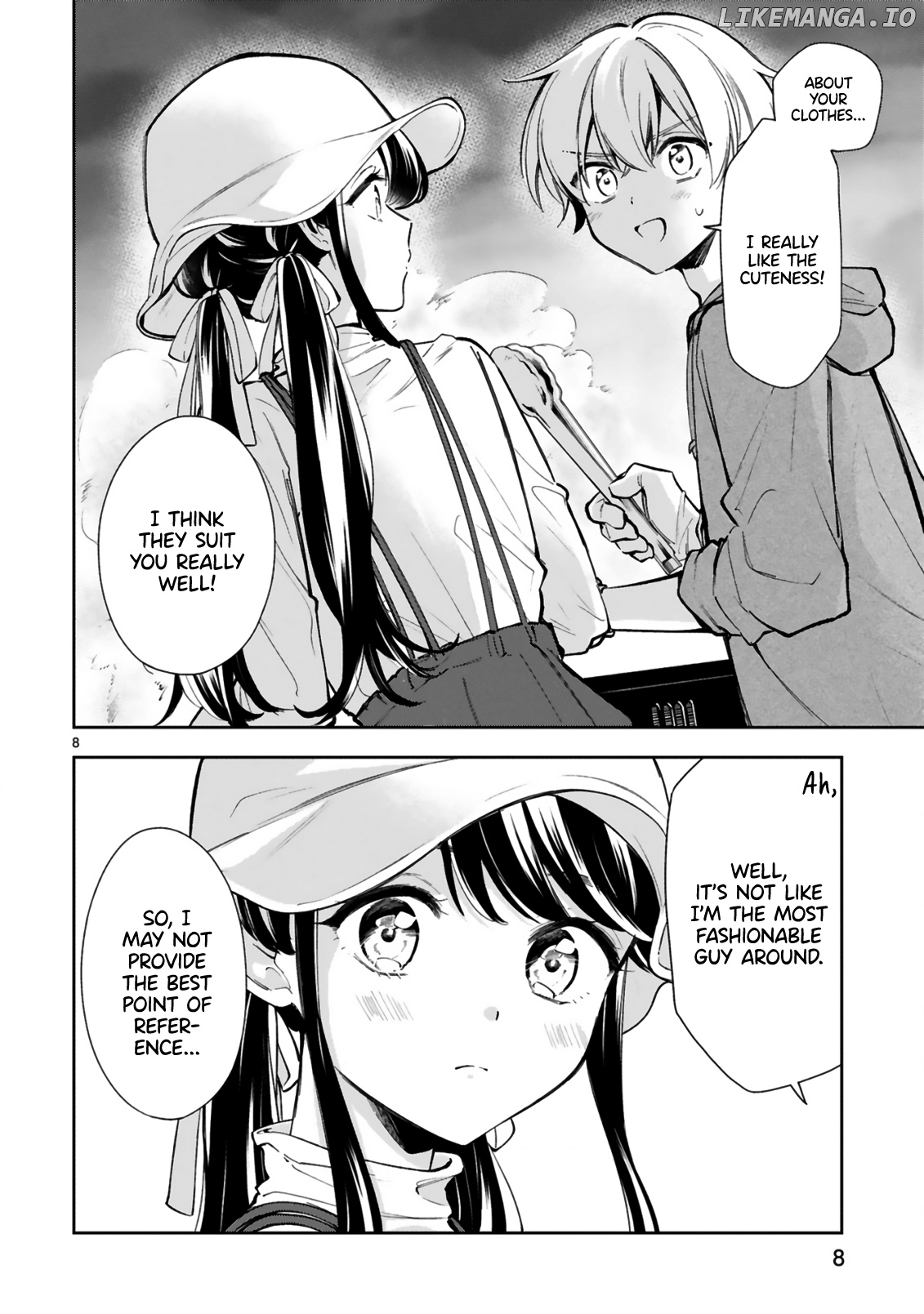 Ichijou-San Wa Kao Ni Deyasui chapter 19 - page 8