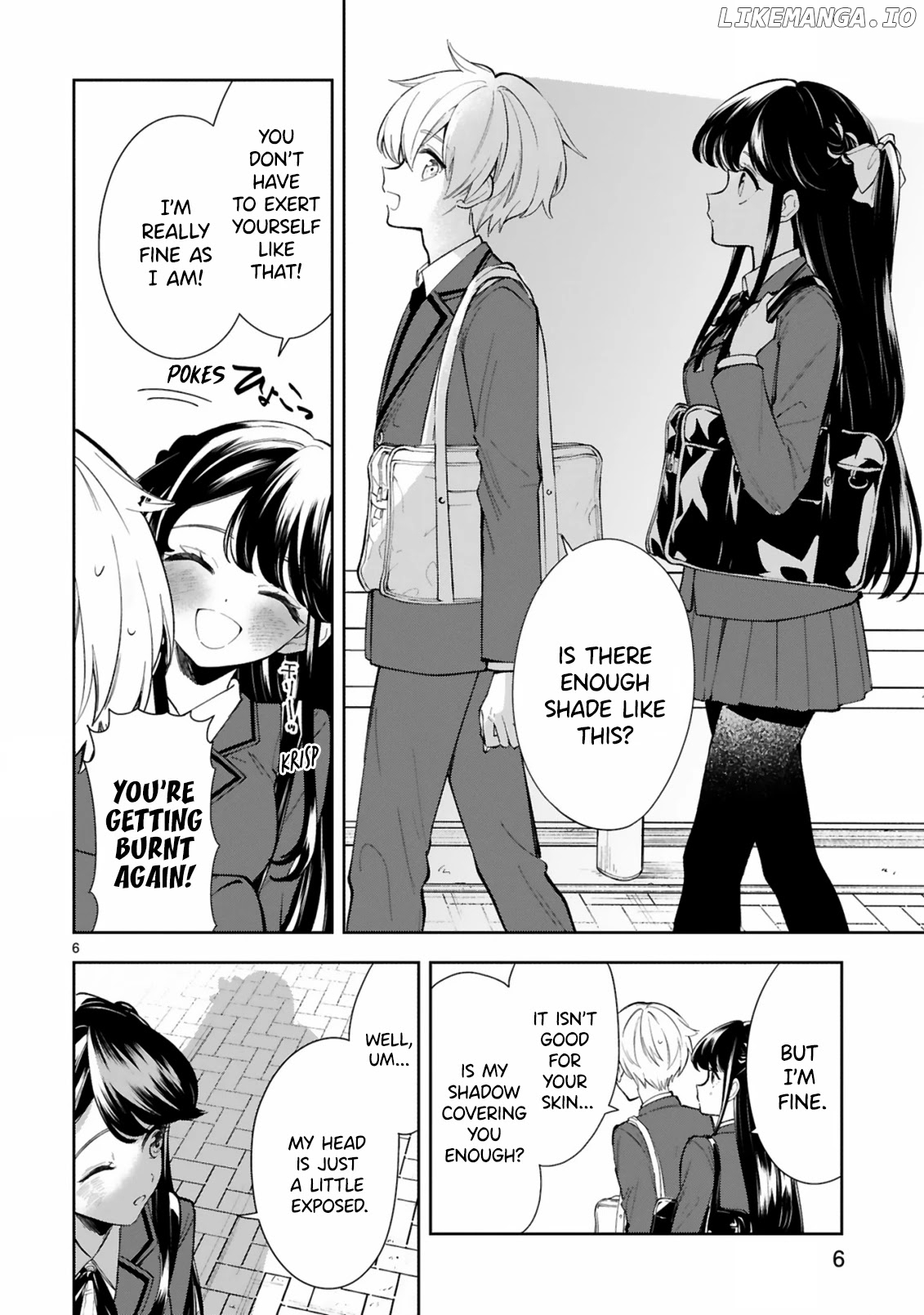 Ichijou-San Wa Kao Ni Deyasui chapter 8 - page 6