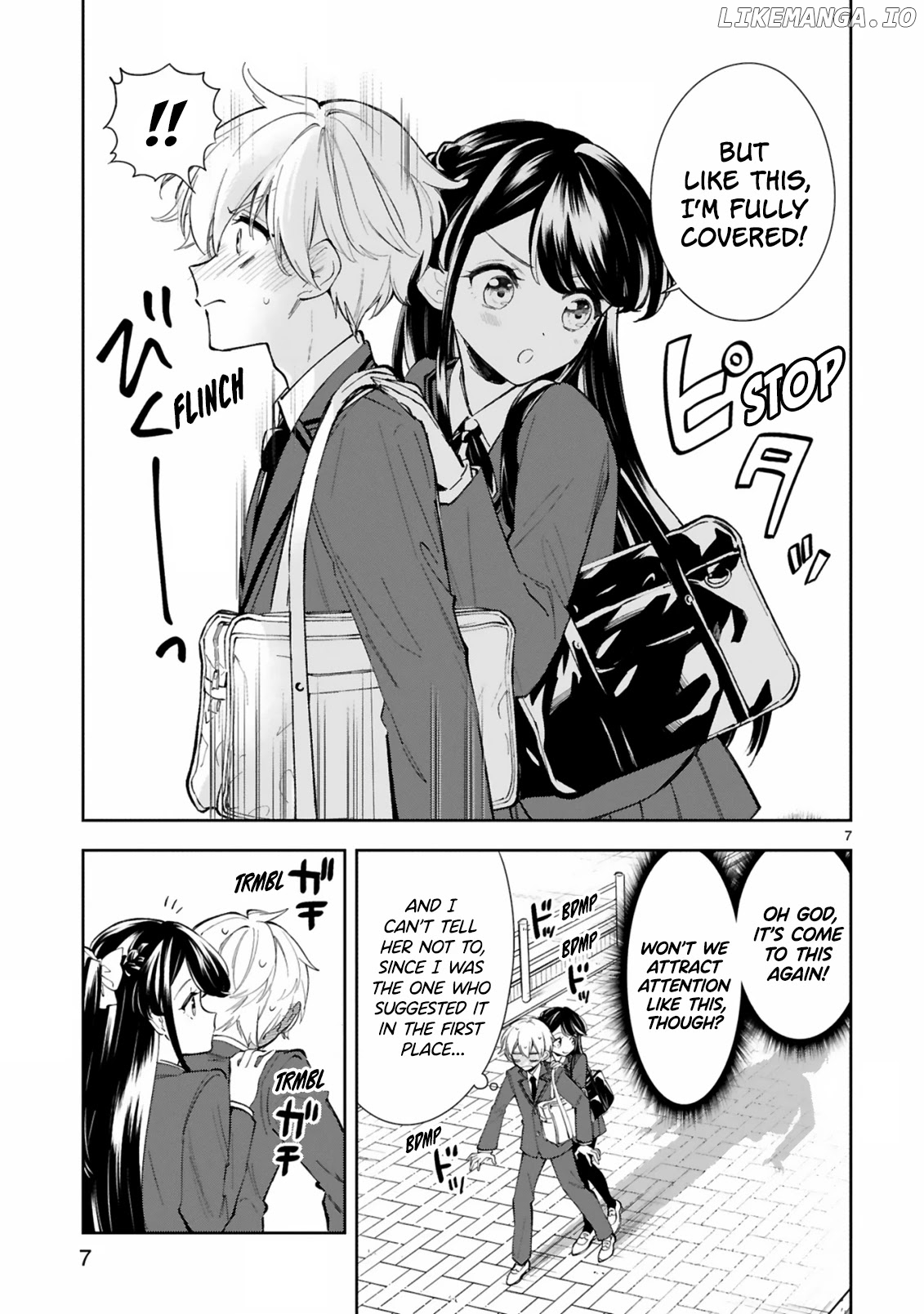 Ichijou-San Wa Kao Ni Deyasui chapter 8 - page 7