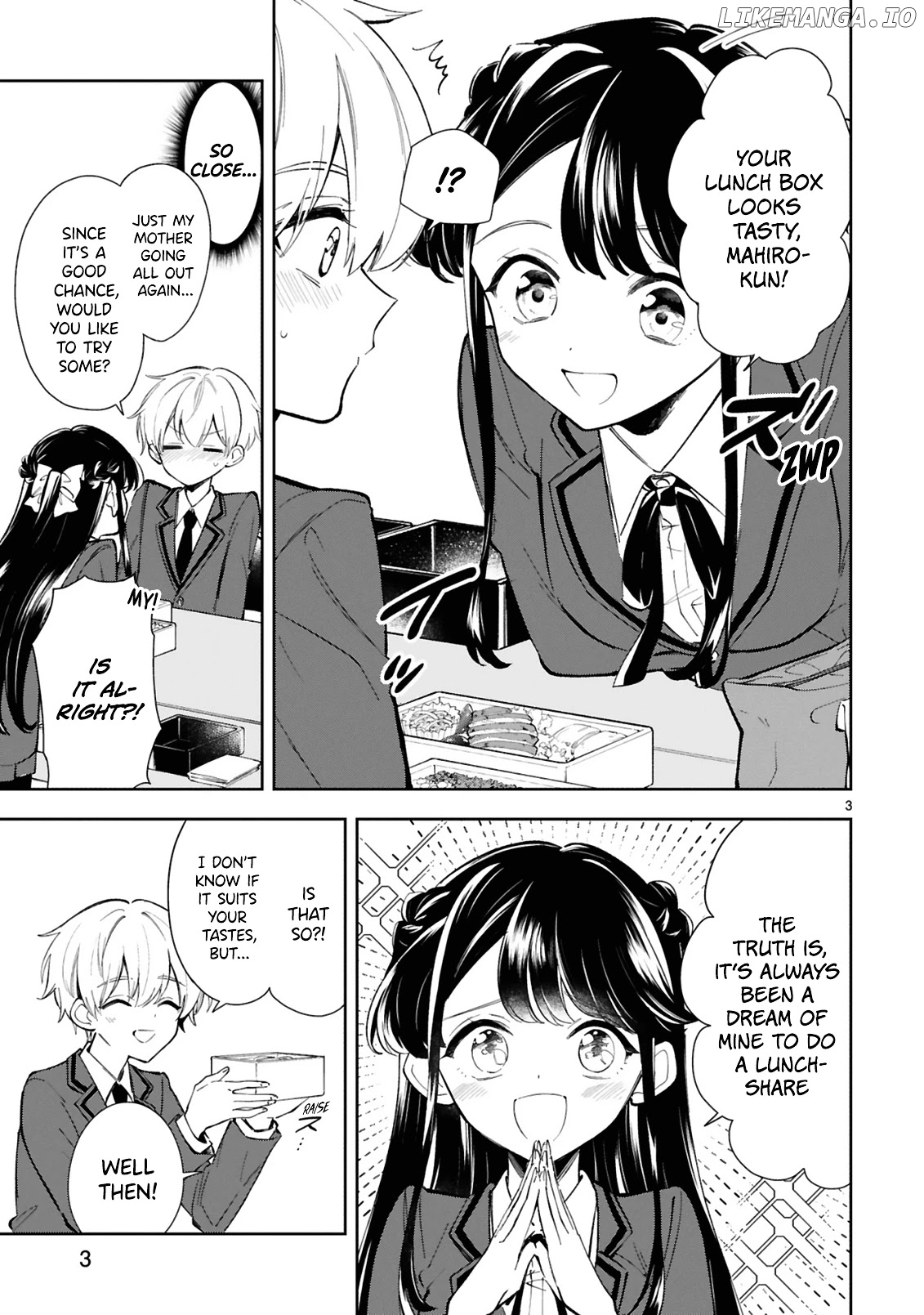 Ichijou-San Wa Kao Ni Deyasui chapter 7 - page 3
