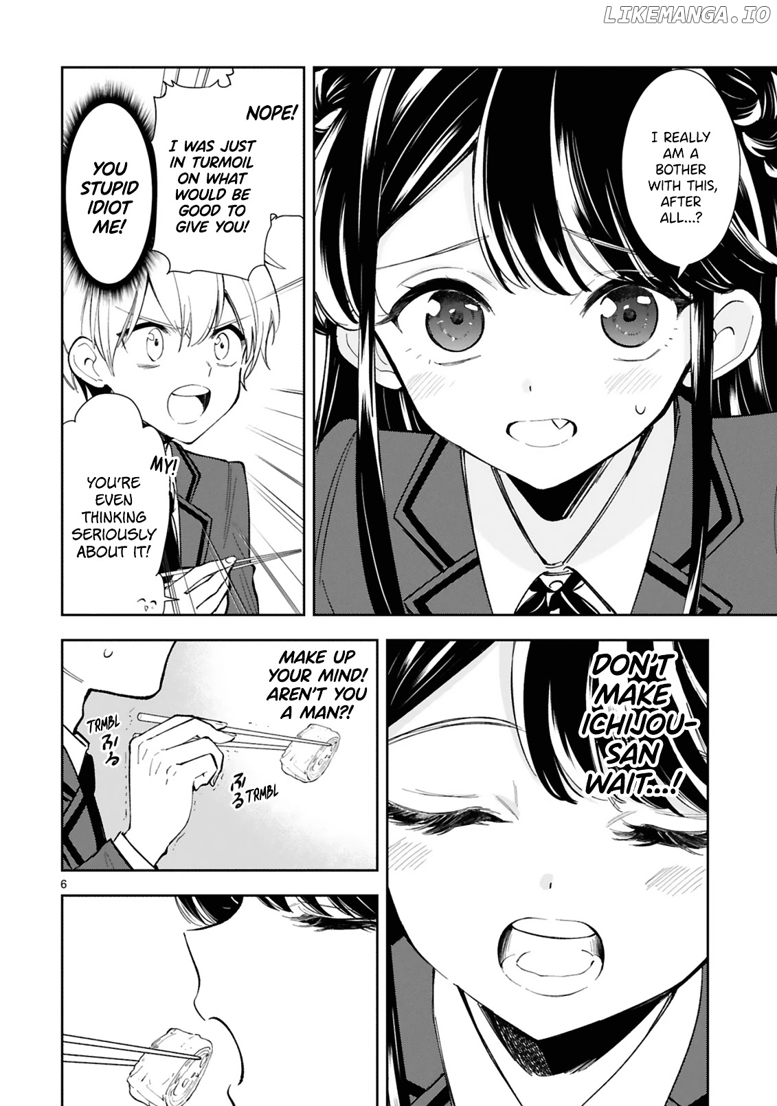Ichijou-San Wa Kao Ni Deyasui chapter 7 - page 6