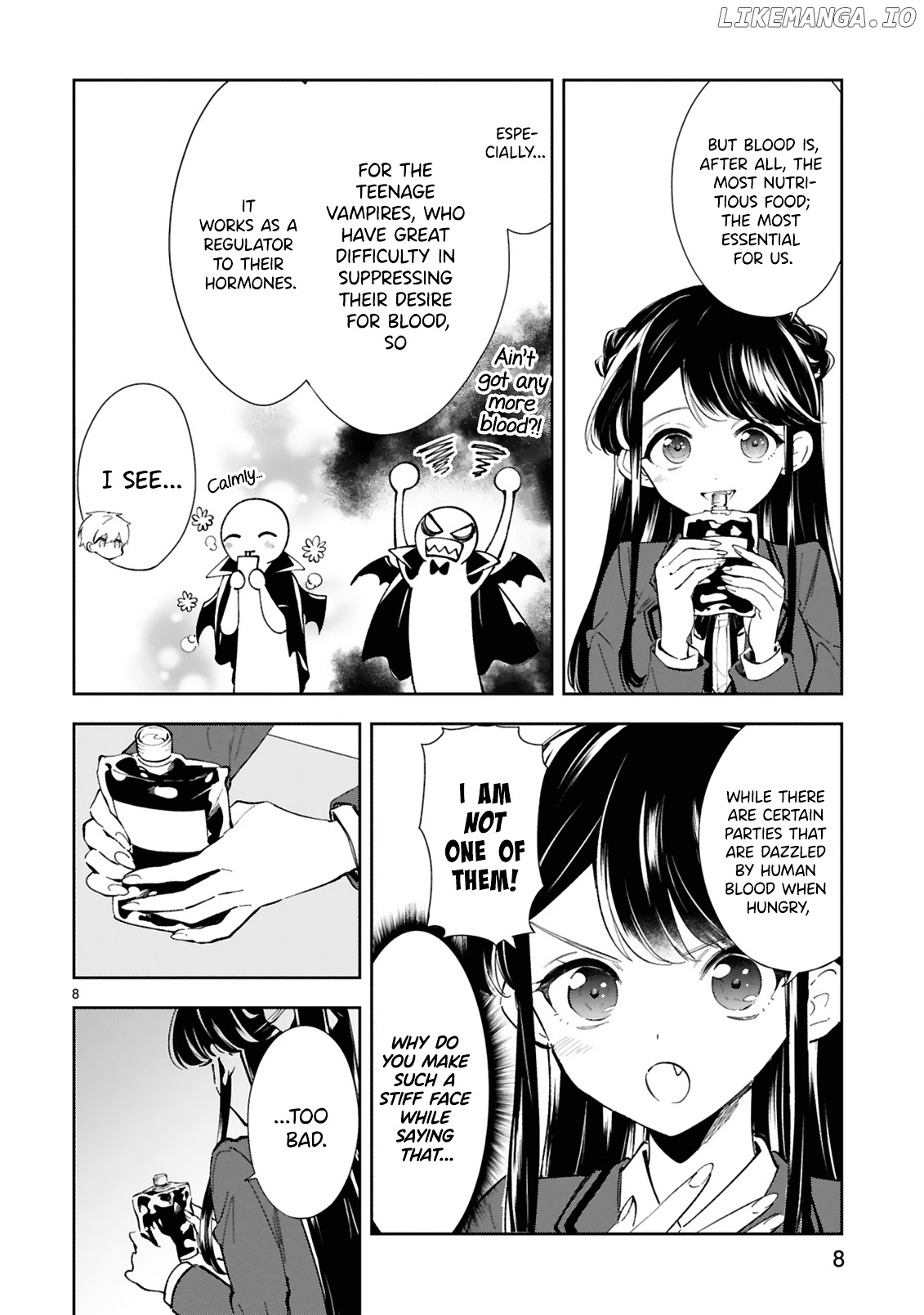 Ichijou-San Wa Kao Ni Deyasui chapter 7 - page 8