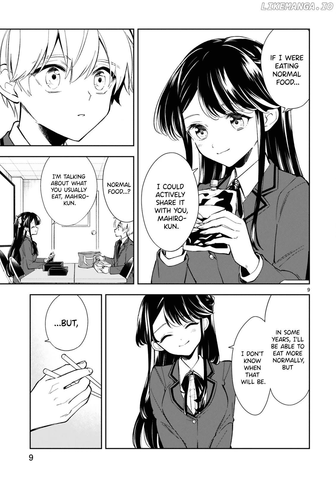 Ichijou-San Wa Kao Ni Deyasui chapter 7 - page 9