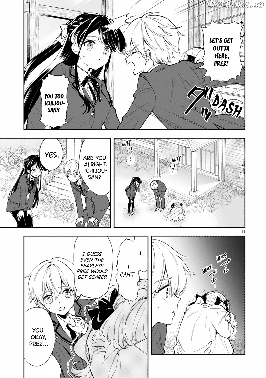 Ichijou-San Wa Kao Ni Deyasui chapter 6 - page 11