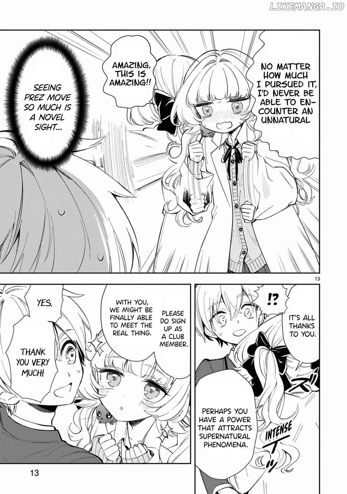 Ichijou-San Wa Kao Ni Deyasui chapter 6 - page 13