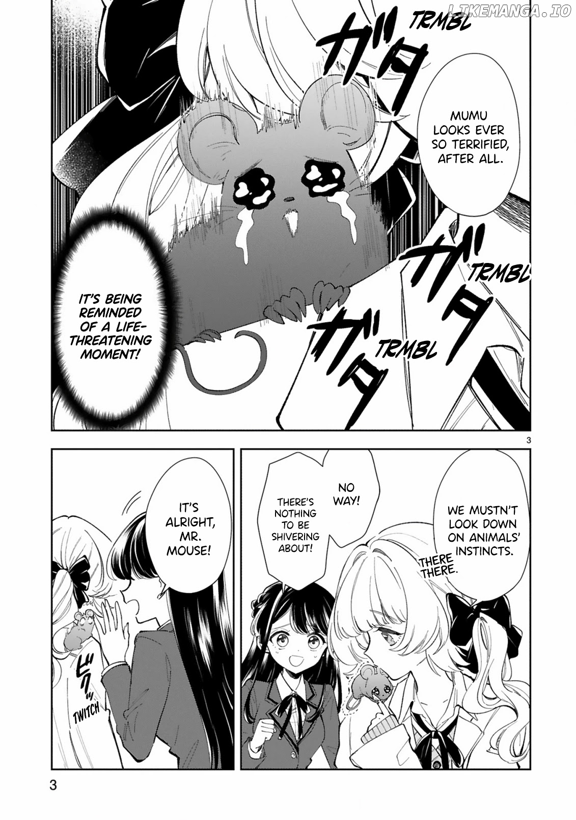 Ichijou-San Wa Kao Ni Deyasui chapter 6 - page 3