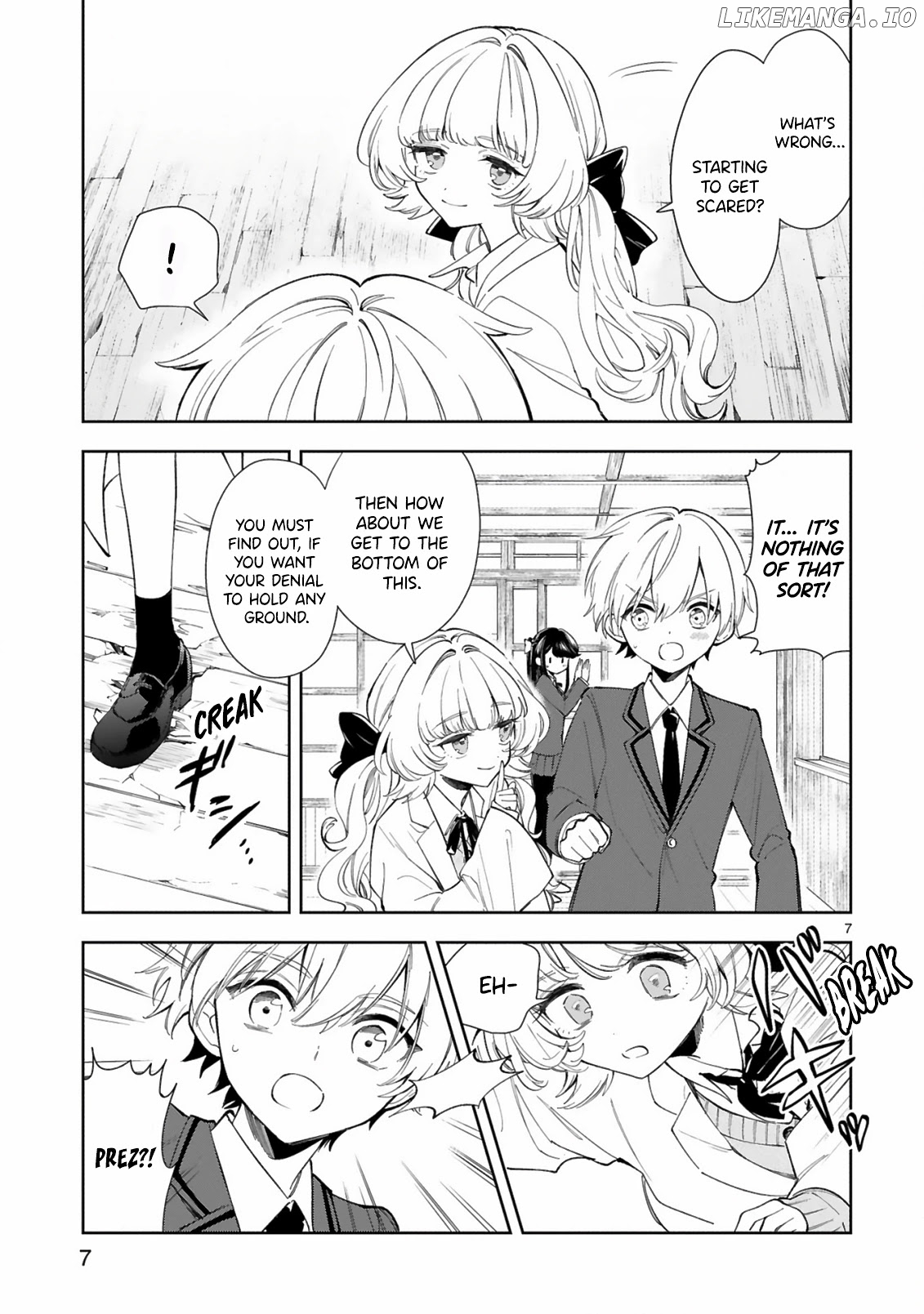 Ichijou-San Wa Kao Ni Deyasui chapter 6 - page 7