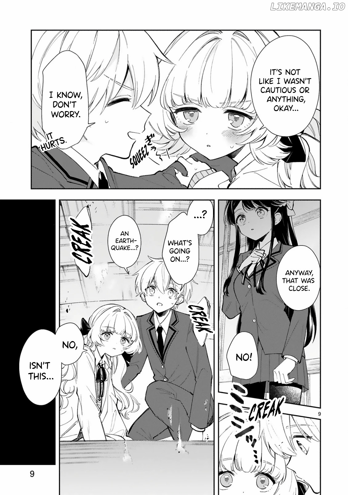 Ichijou-San Wa Kao Ni Deyasui chapter 6 - page 9