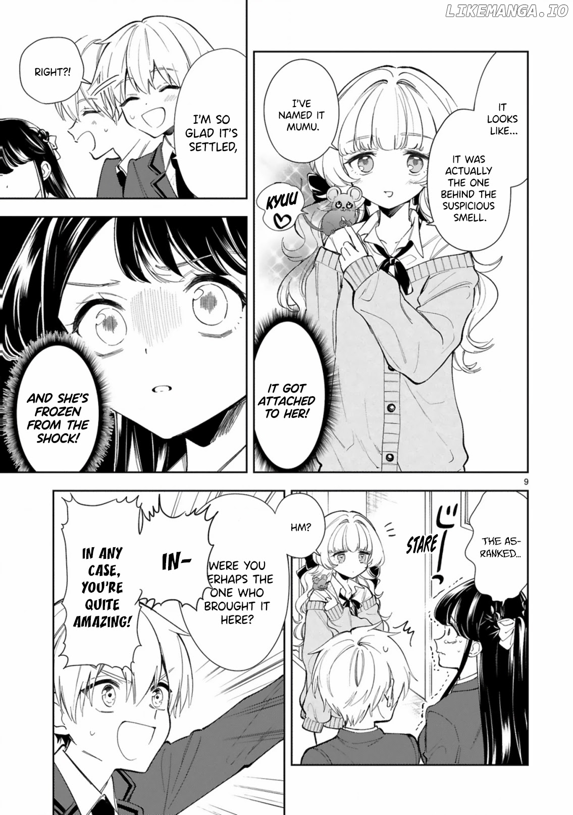 Ichijou-San Wa Kao Ni Deyasui chapter 5 - page 11