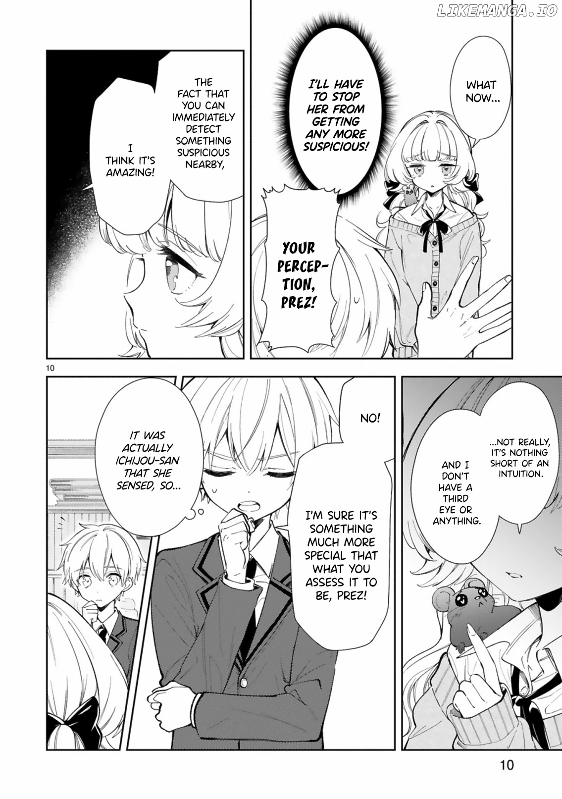 Ichijou-San Wa Kao Ni Deyasui chapter 5 - page 12