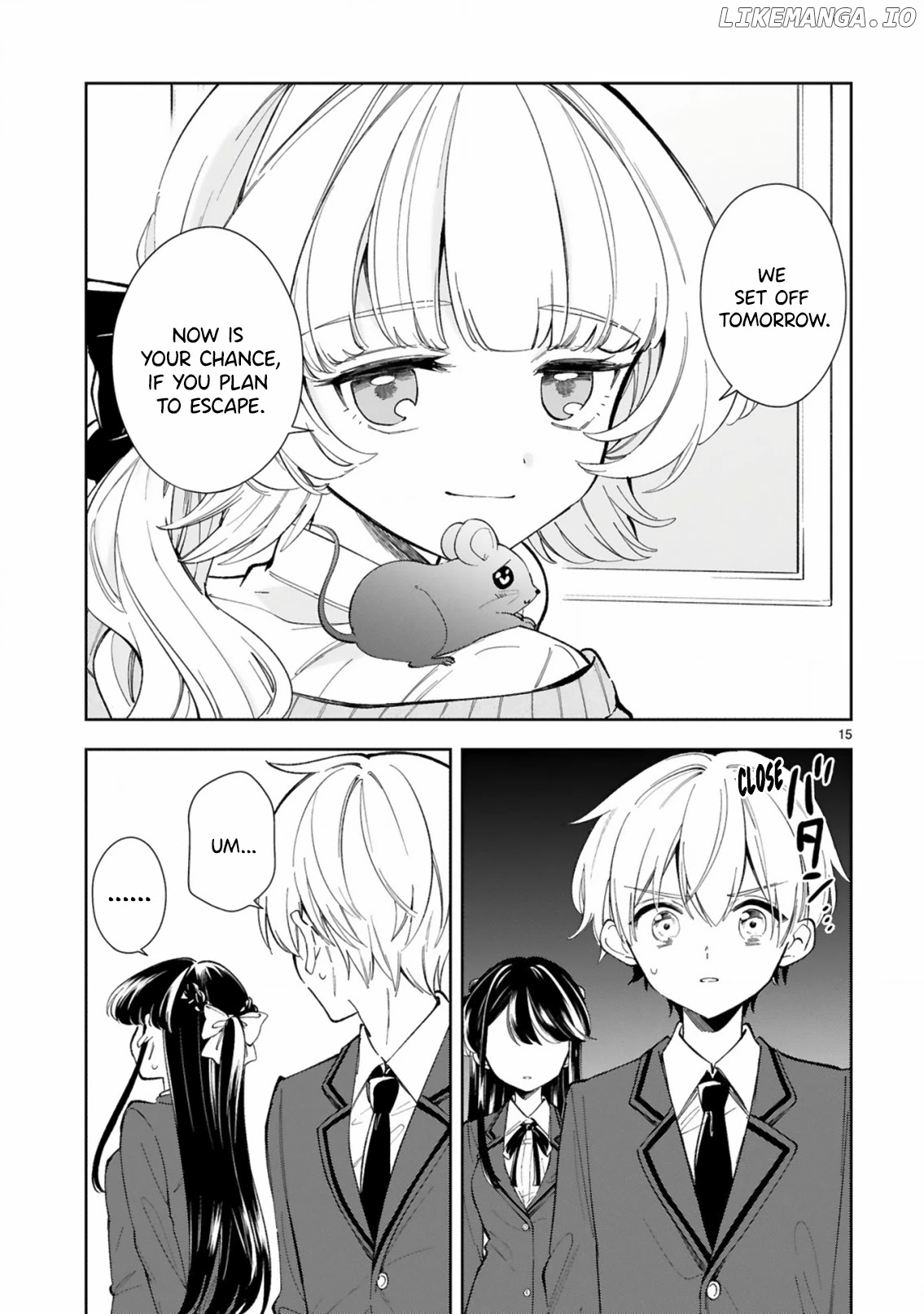 Ichijou-San Wa Kao Ni Deyasui chapter 5 - page 17