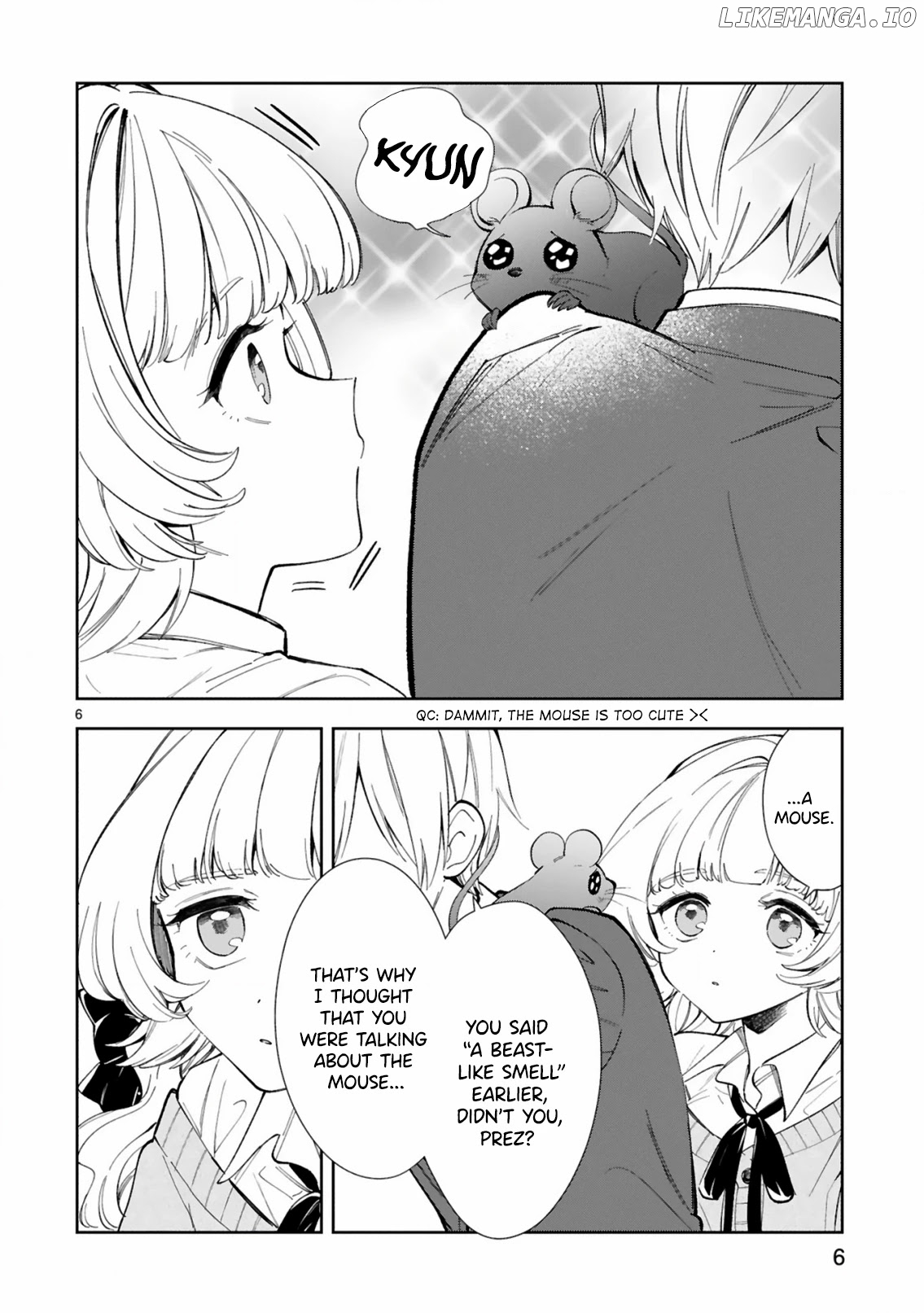 Ichijou-San Wa Kao Ni Deyasui chapter 5 - page 8