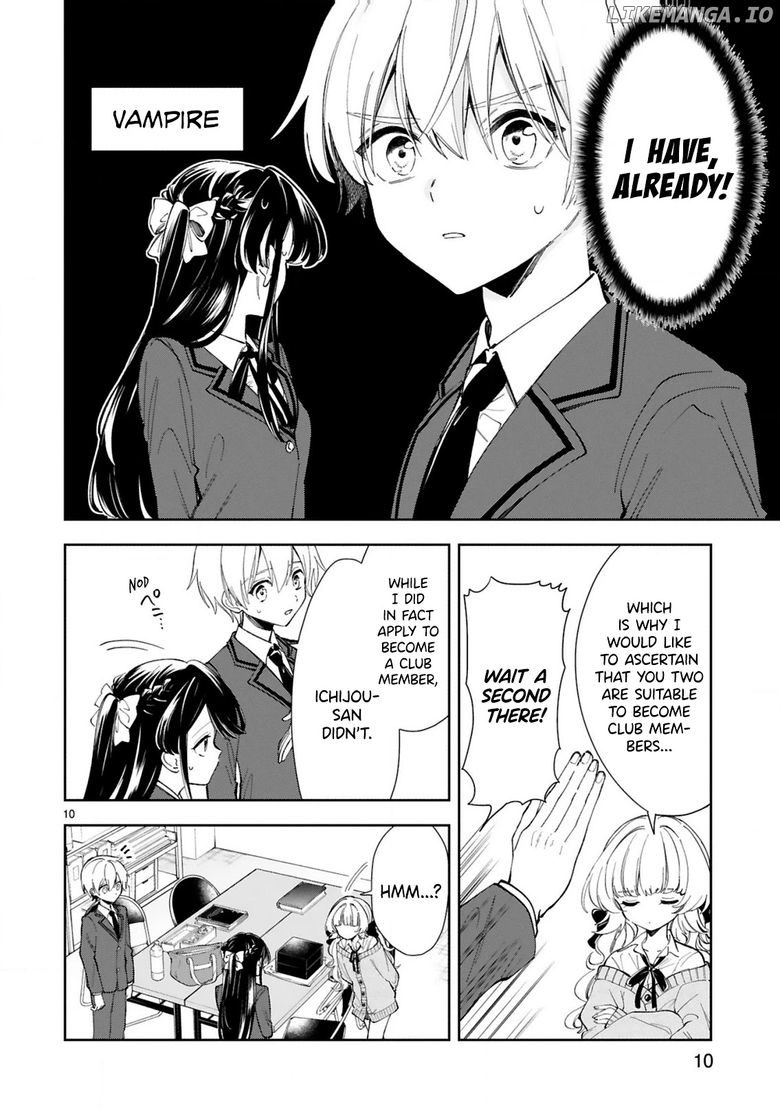 Ichijou-San Wa Kao Ni Deyasui chapter 4 - page 10