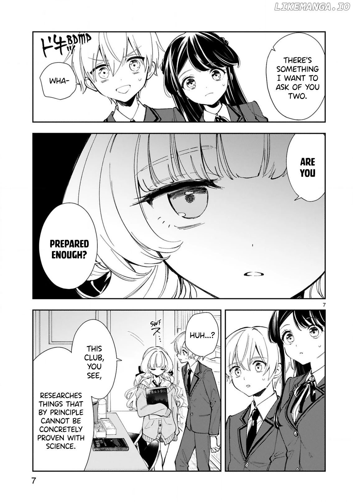 Ichijou-San Wa Kao Ni Deyasui chapter 4 - page 7