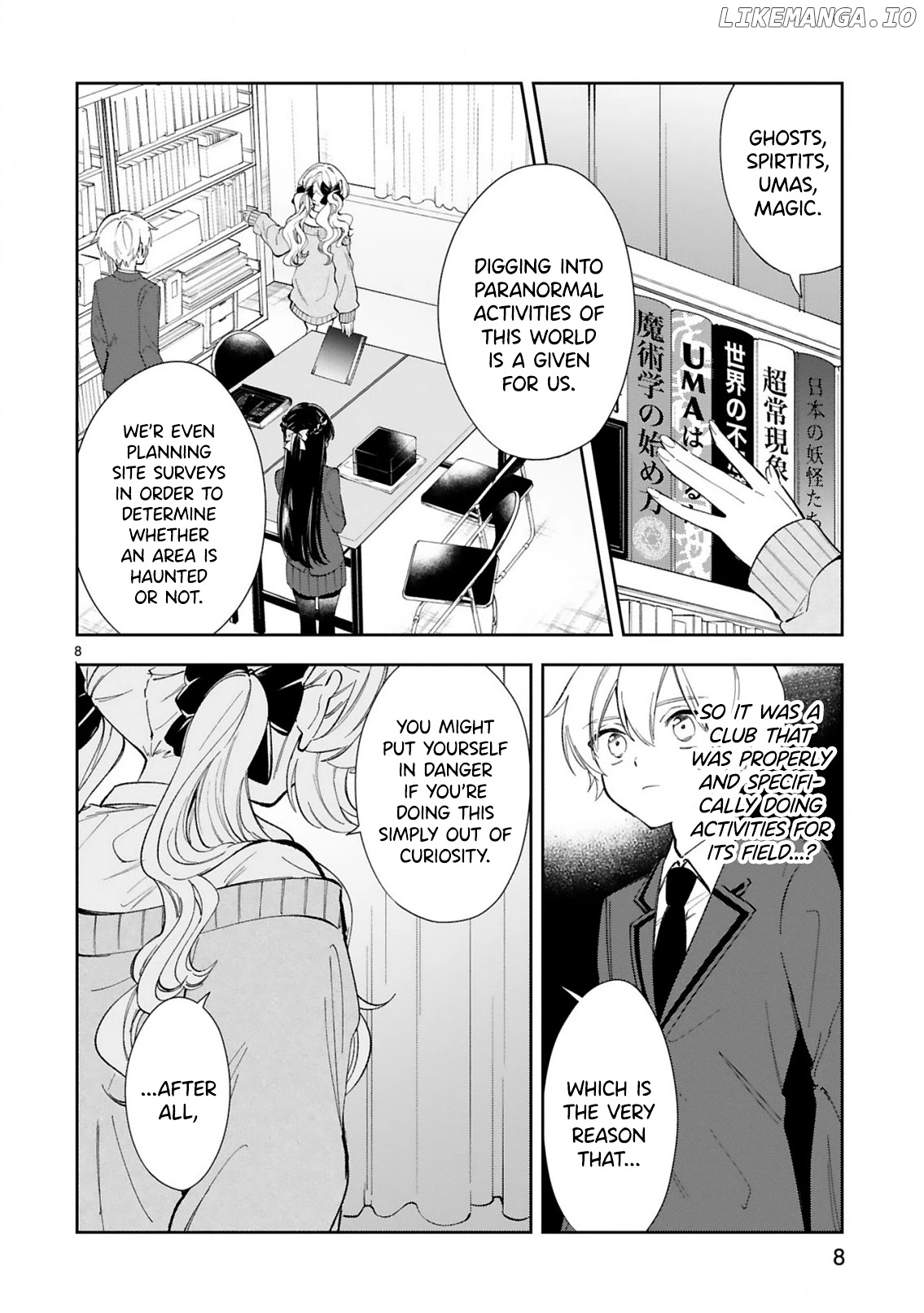 Ichijou-San Wa Kao Ni Deyasui chapter 4 - page 8
