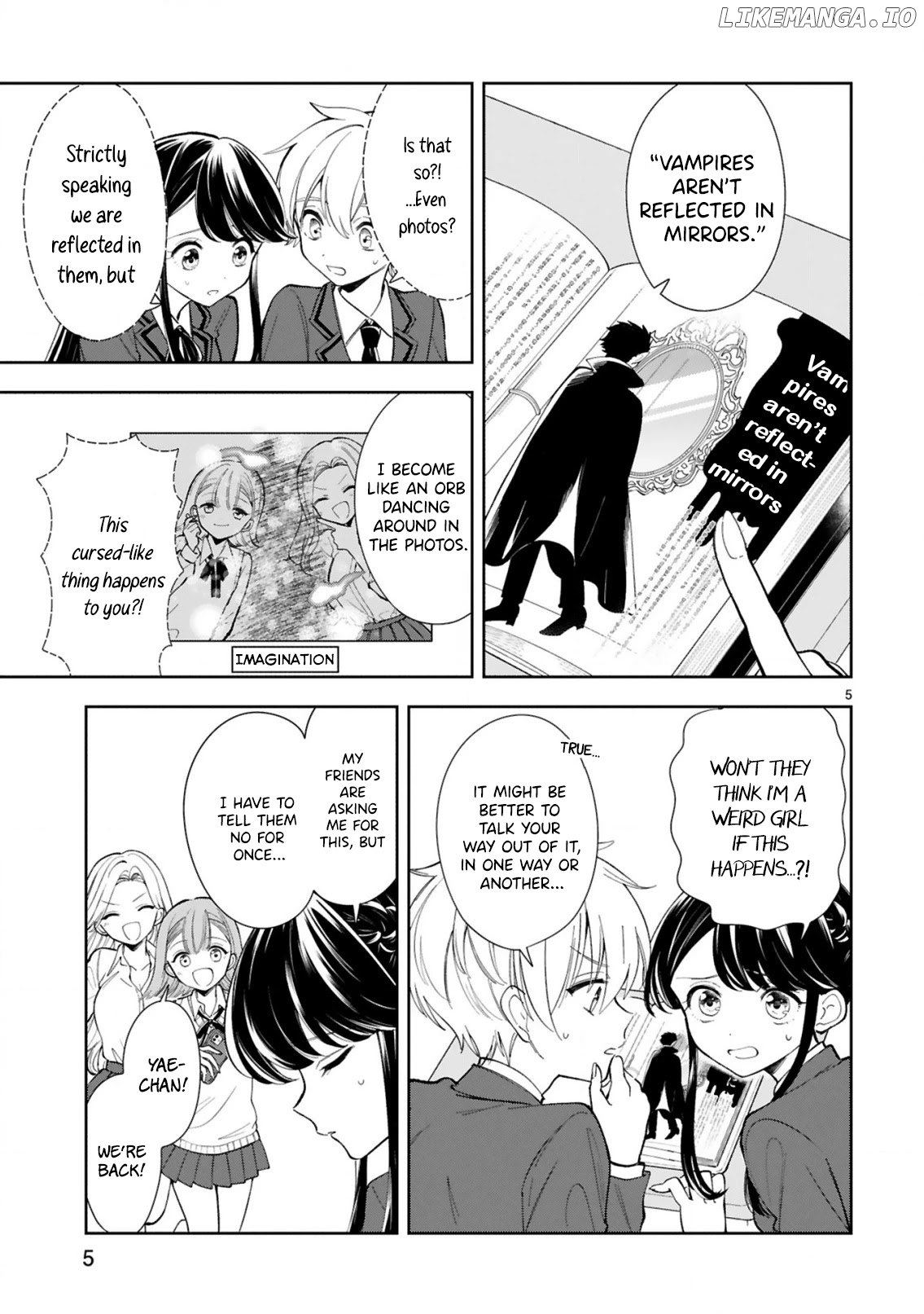 Ichijou-San Wa Kao Ni Deyasui chapter 3 - page 7