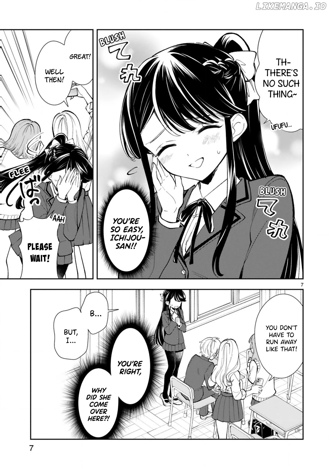 Ichijou-San Wa Kao Ni Deyasui chapter 3 - page 9