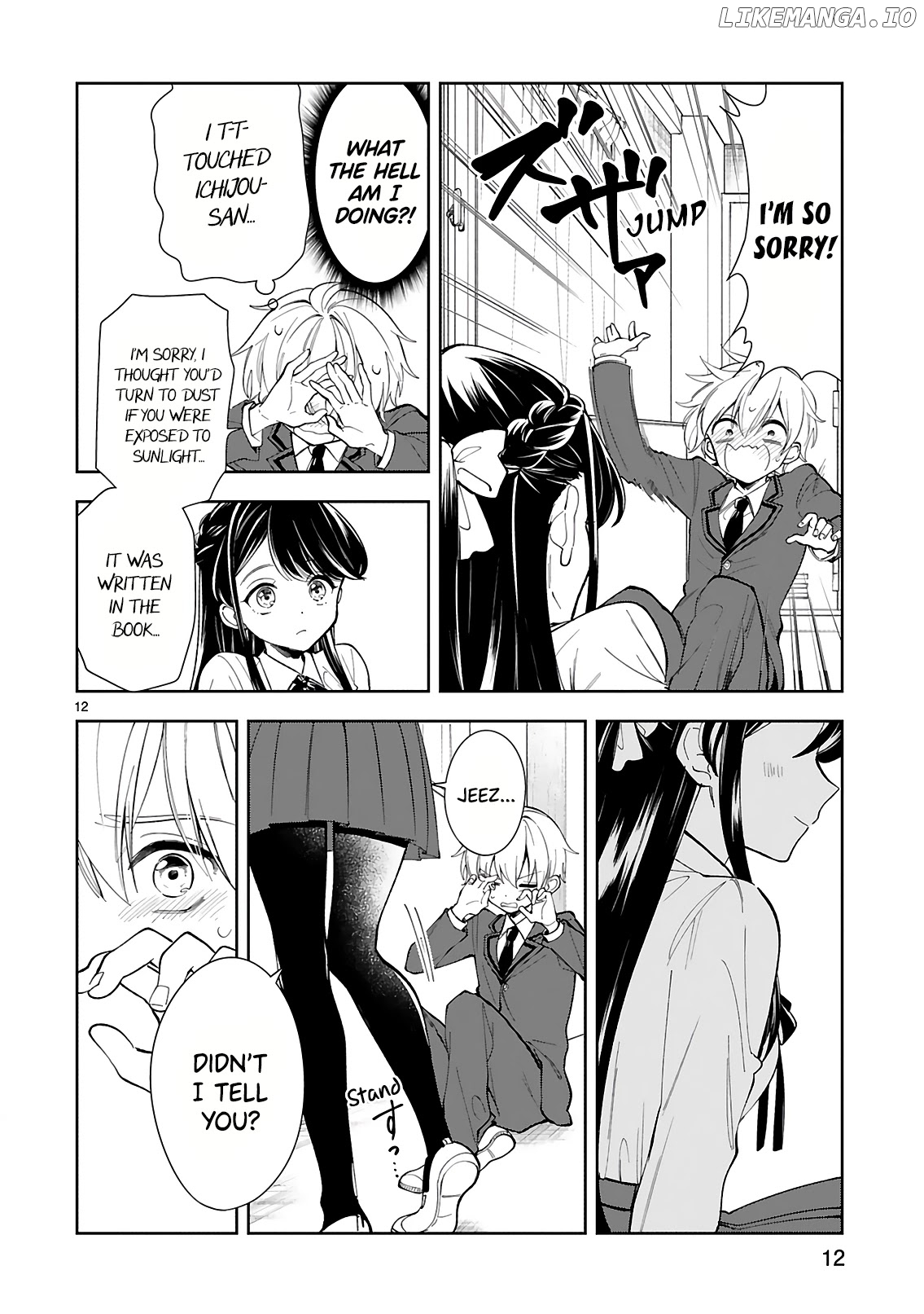 Ichijou-San Wa Kao Ni Deyasui chapter 2 - page 12