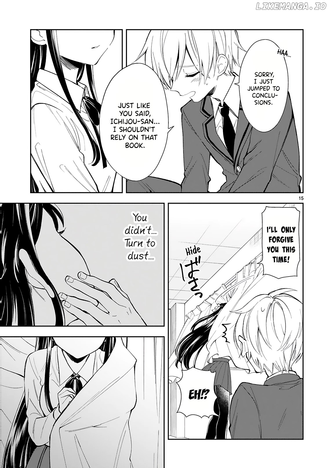 Ichijou-San Wa Kao Ni Deyasui chapter 2 - page 15