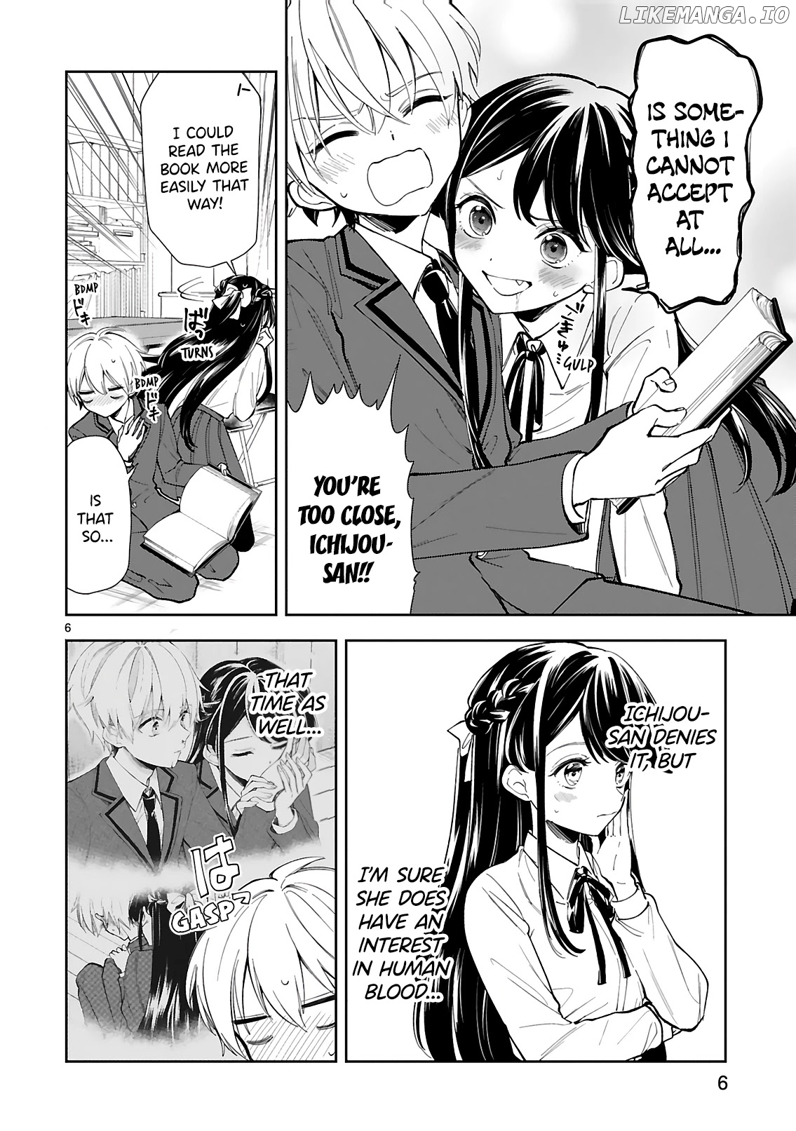 Ichijou-San Wa Kao Ni Deyasui chapter 2 - page 6