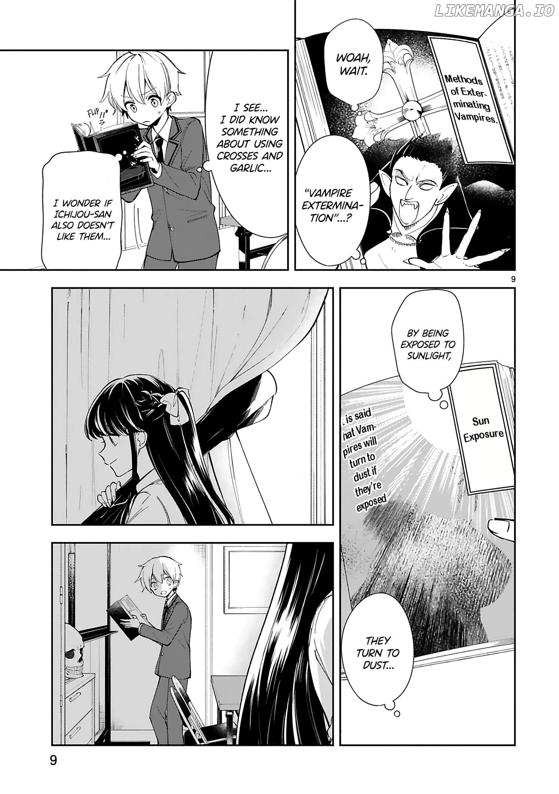 Ichijou-San Wa Kao Ni Deyasui chapter 2 - page 9