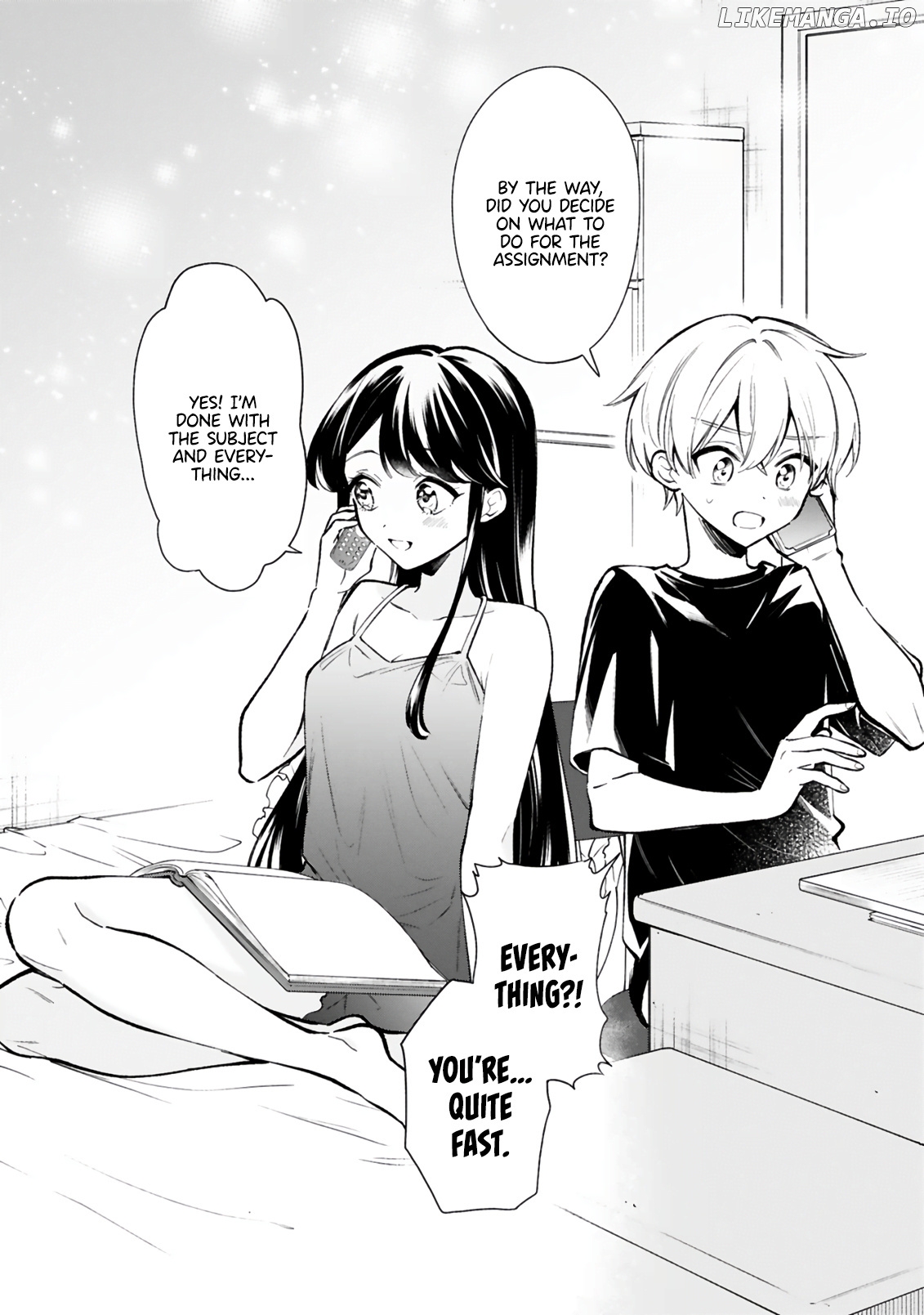 Ichijou-San Wa Kao Ni Deyasui chapter 18 - page 10