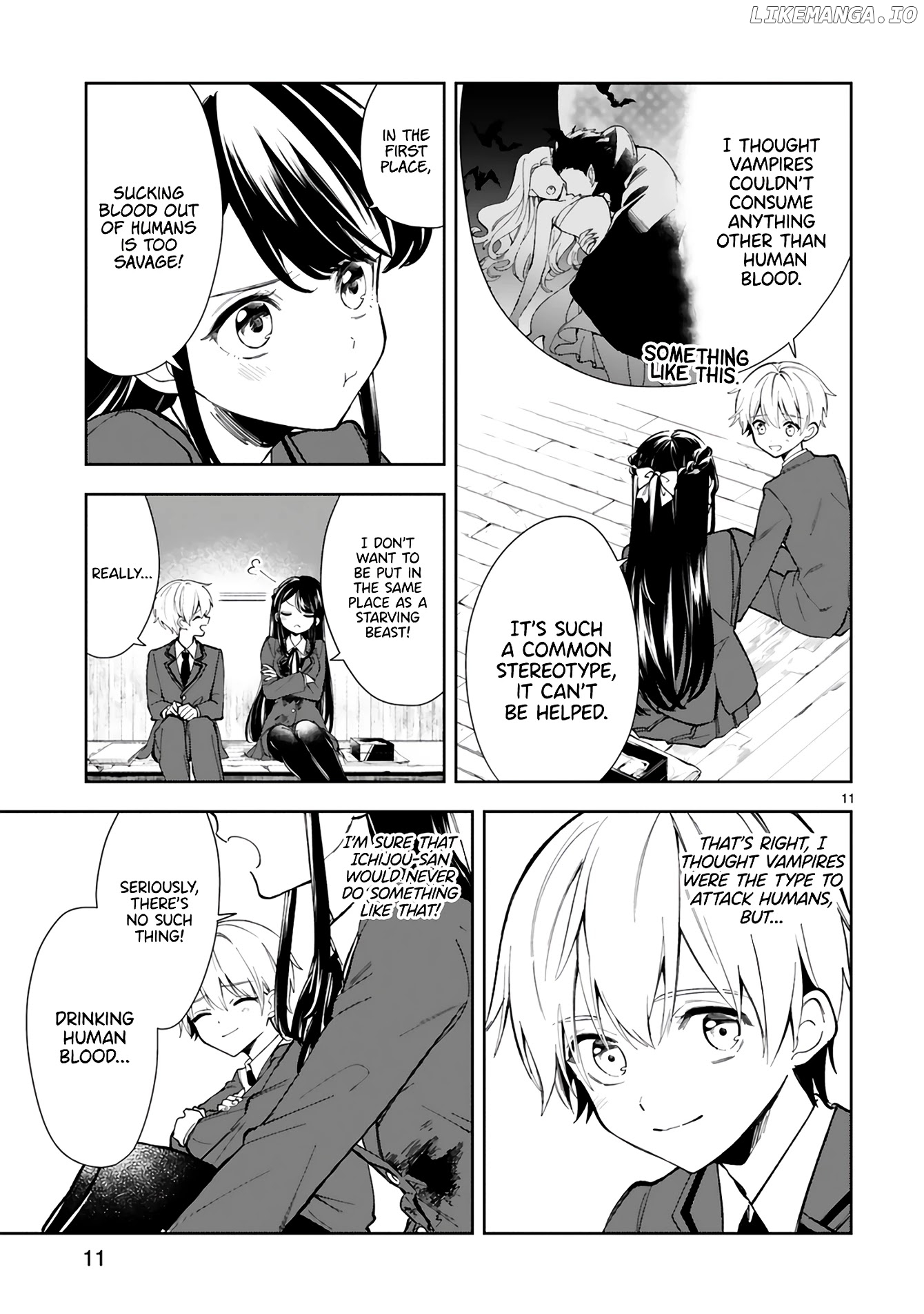 Ichijou-San Wa Kao Ni Deyasui chapter 1 - page 13
