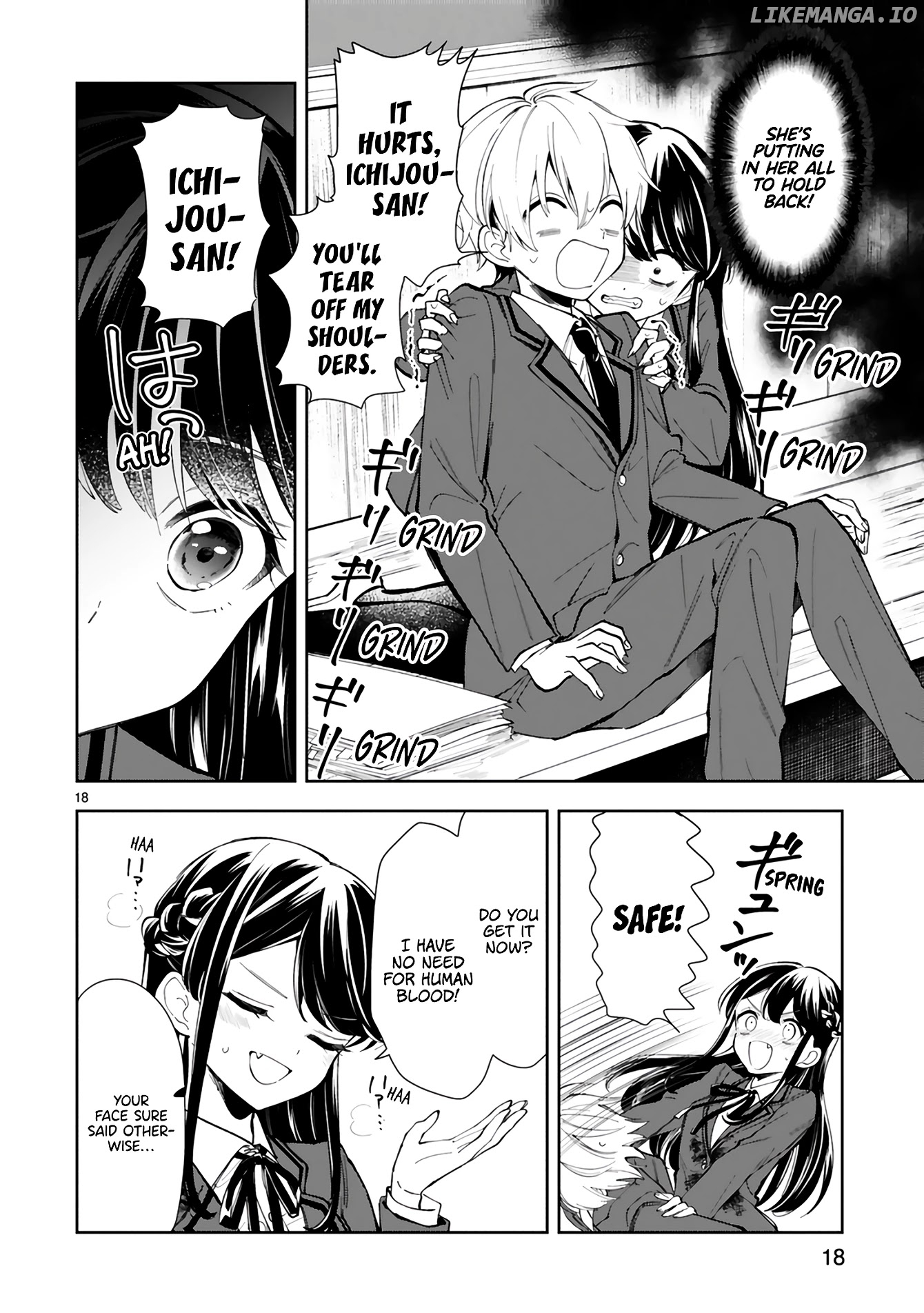 Ichijou-San Wa Kao Ni Deyasui chapter 1 - page 20