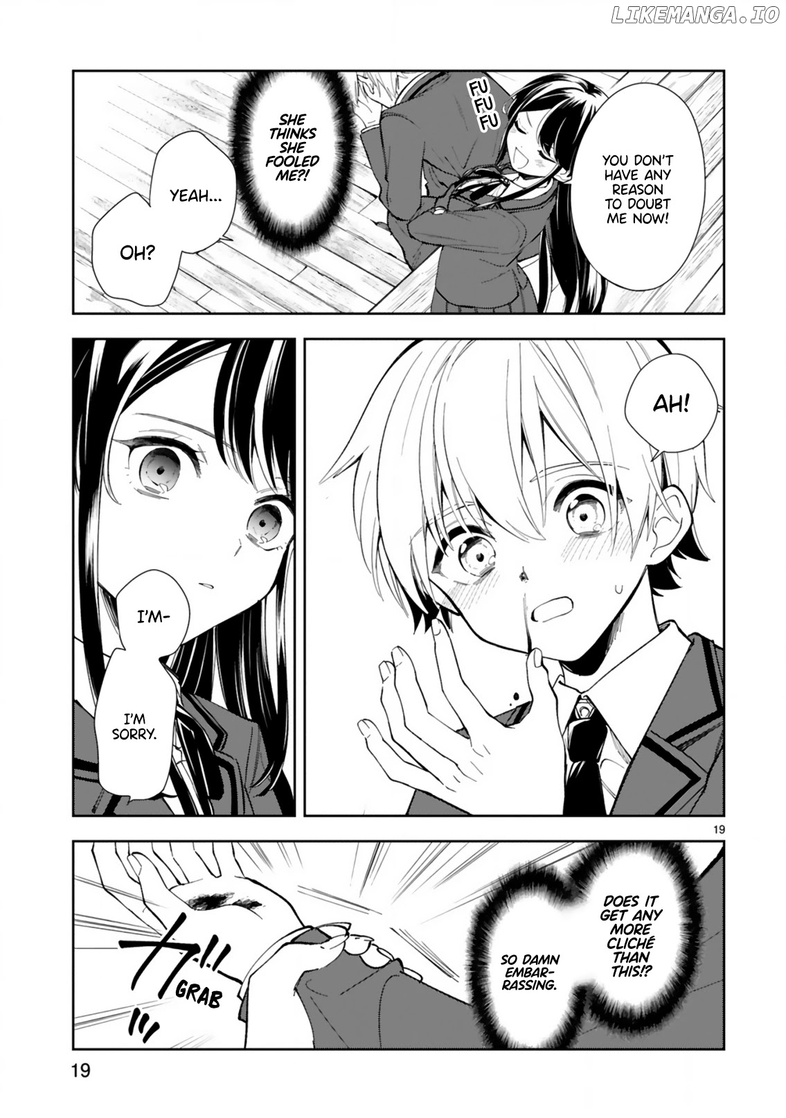 Ichijou-San Wa Kao Ni Deyasui chapter 1 - page 21
