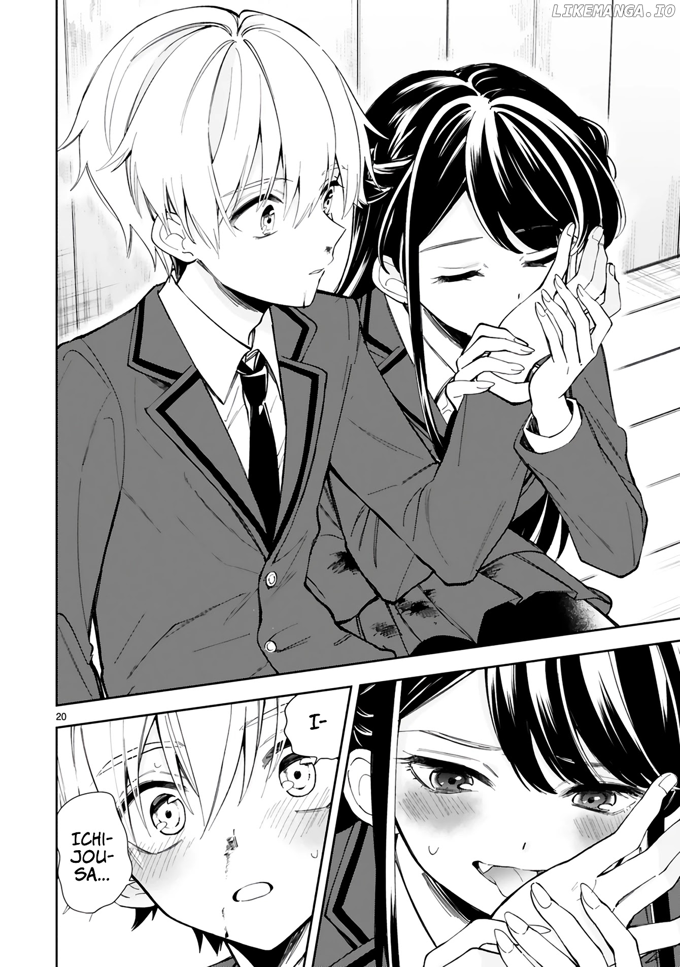 Ichijou-San Wa Kao Ni Deyasui chapter 1 - page 22