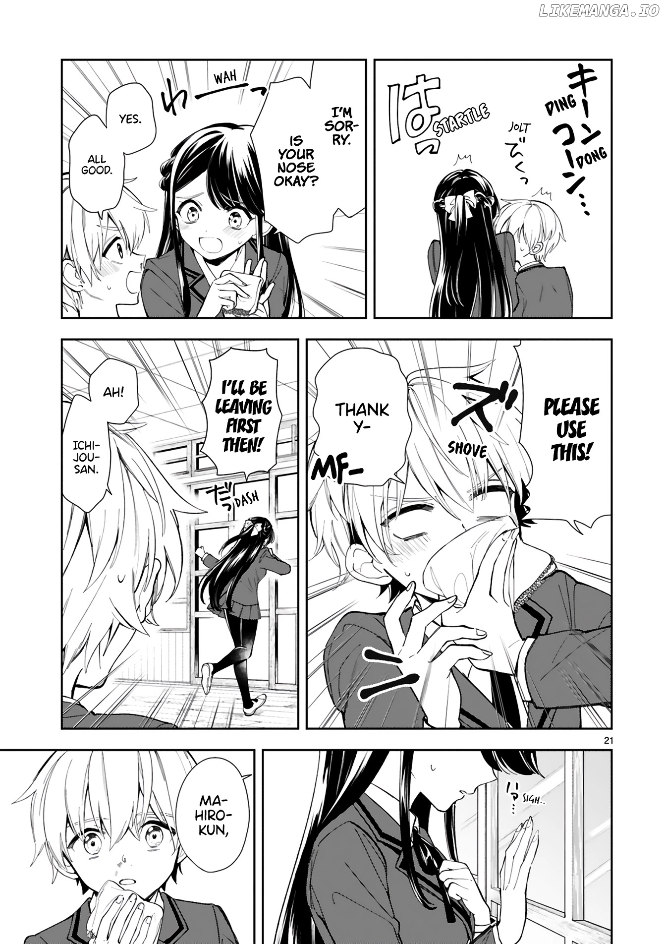 Ichijou-San Wa Kao Ni Deyasui chapter 1 - page 23