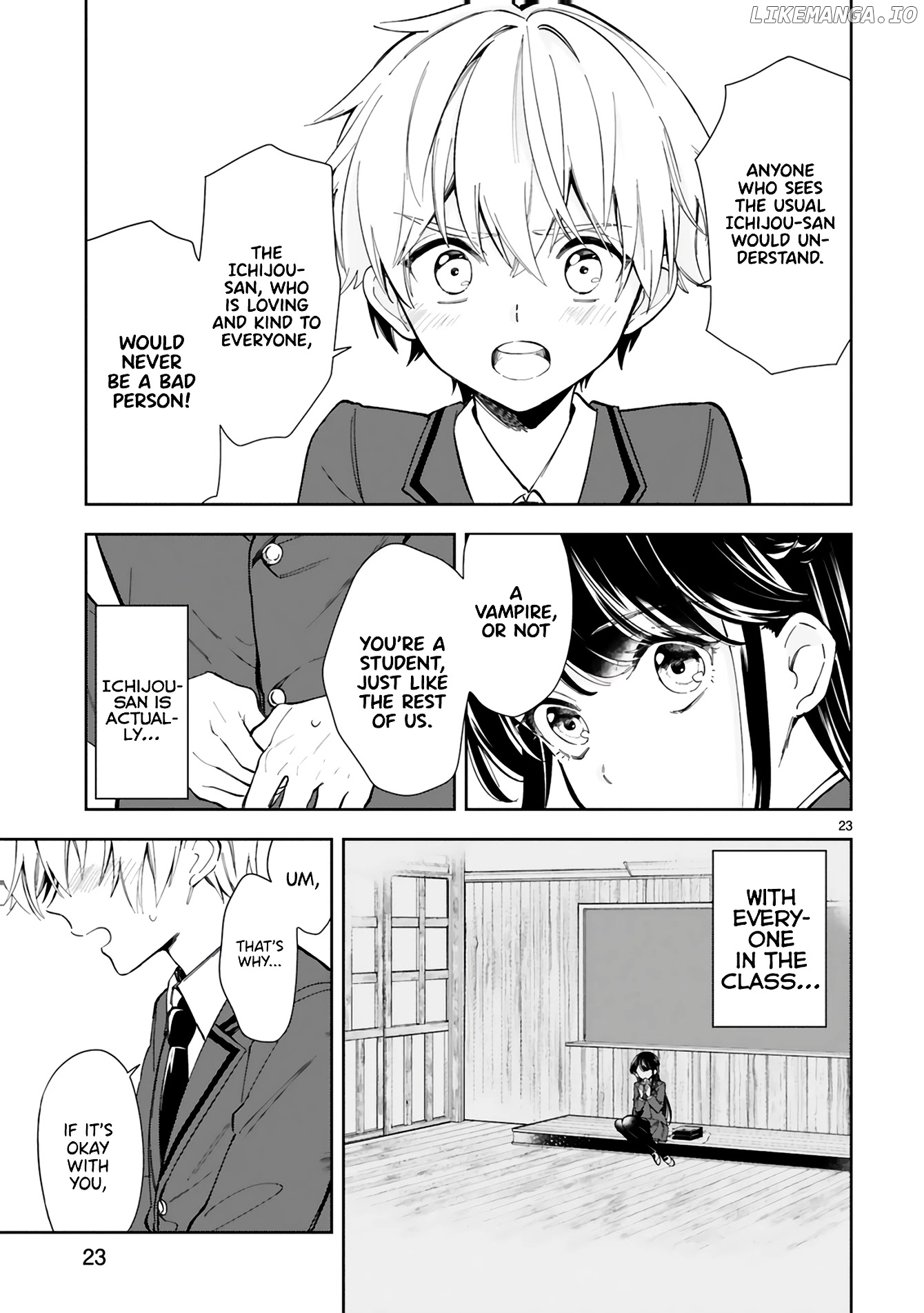 Ichijou-San Wa Kao Ni Deyasui chapter 1 - page 25