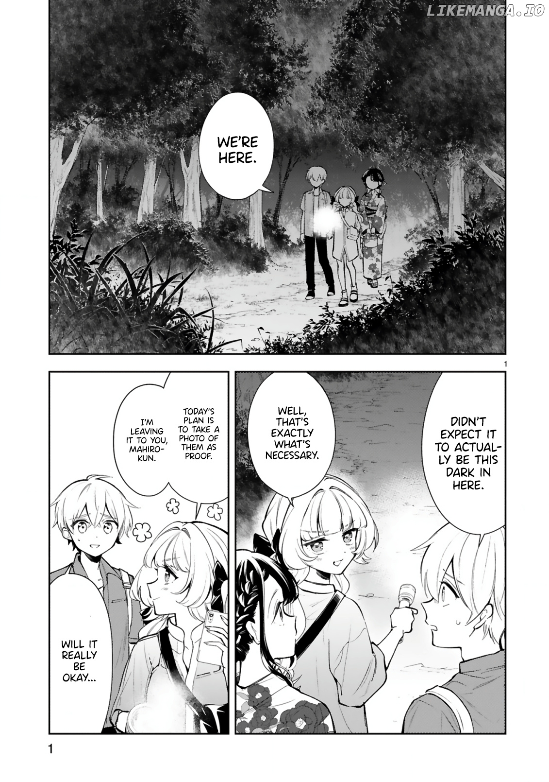 Ichijou-San Wa Kao Ni Deyasui chapter 17 - page 1