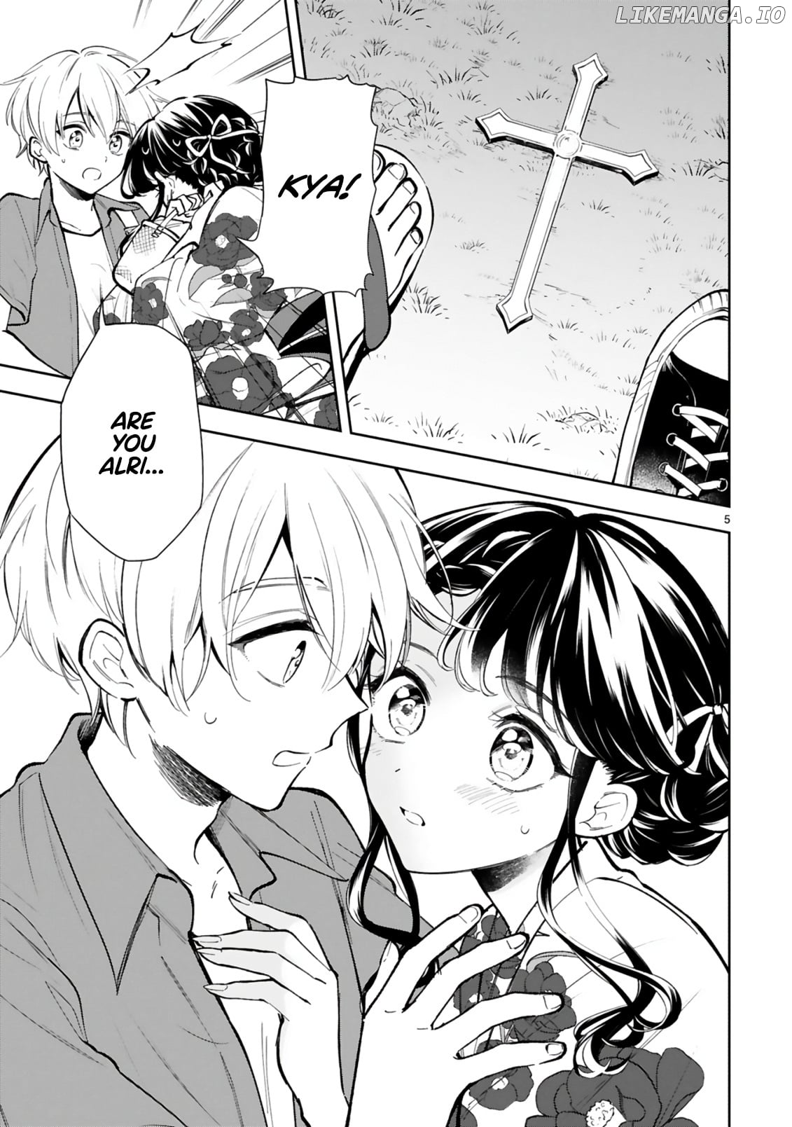 Ichijou-San Wa Kao Ni Deyasui chapter 17 - page 7