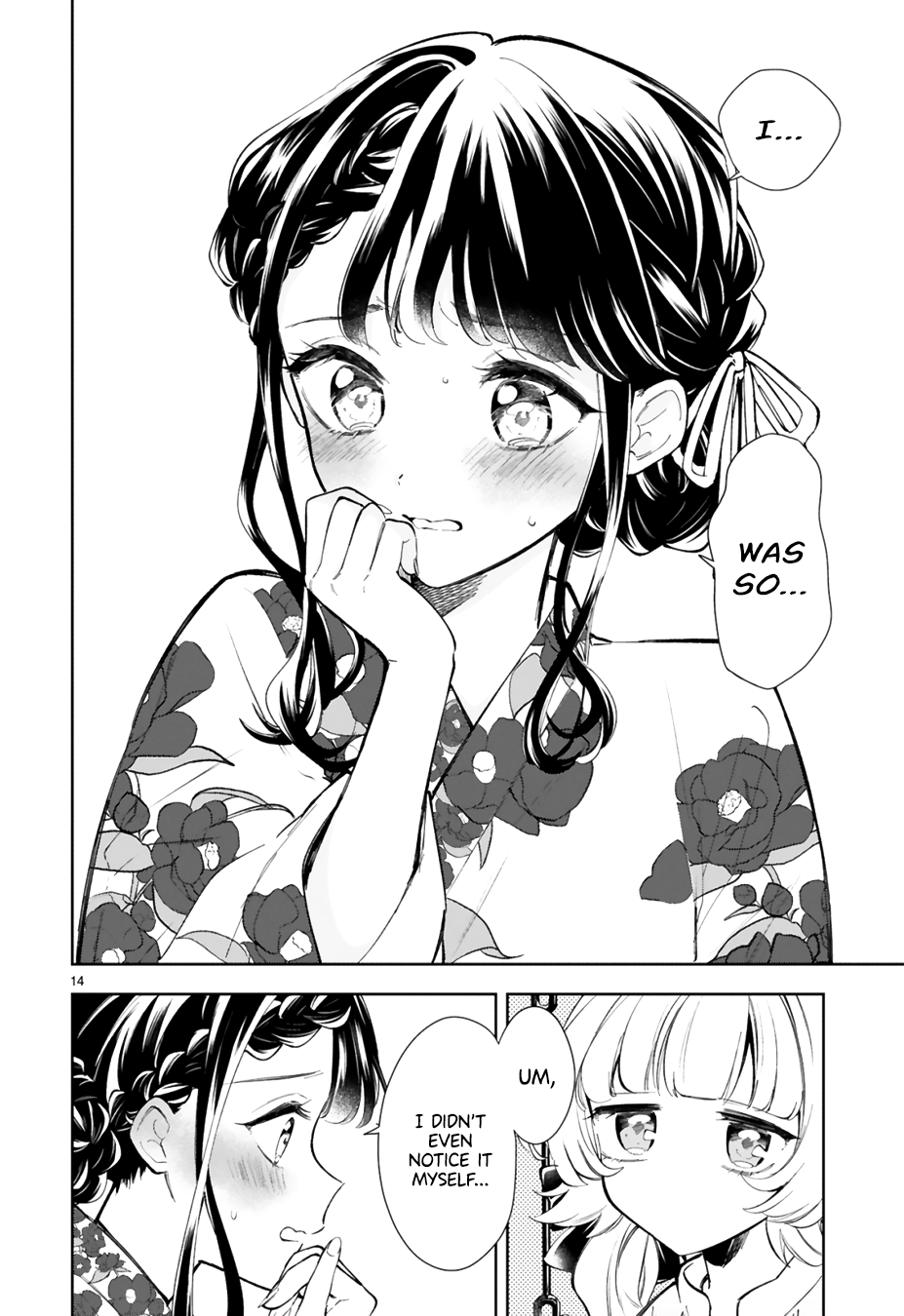 Ichijou-San Wa Kao Ni Deyasui chapter 16 - page 13