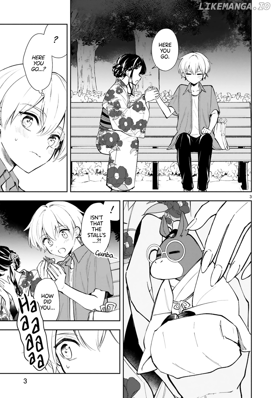 Ichijou-San Wa Kao Ni Deyasui chapter 16 - page 3