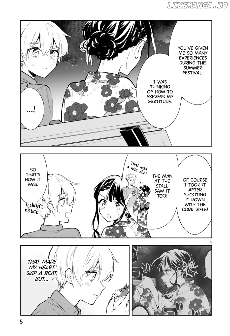 Ichijou-San Wa Kao Ni Deyasui chapter 16 - page 5