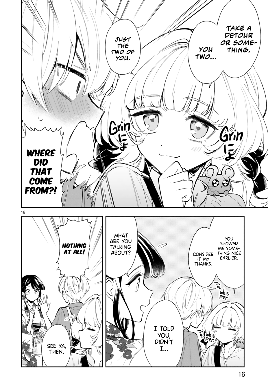 Ichijou-San Wa Kao Ni Deyasui chapter 15.2 - page 5