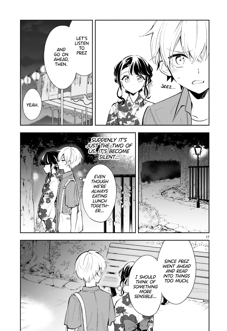 Ichijou-San Wa Kao Ni Deyasui chapter 15.2 - page 6